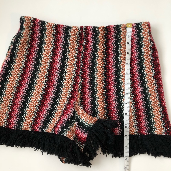 Zara stripe knit shorts Medium - Picture 4 of 5